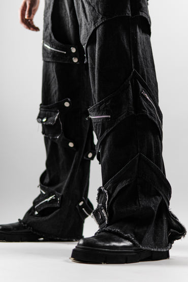 Detachable Pocket Work Denims