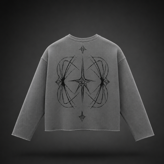 Shadow Orbit Waffle Knit