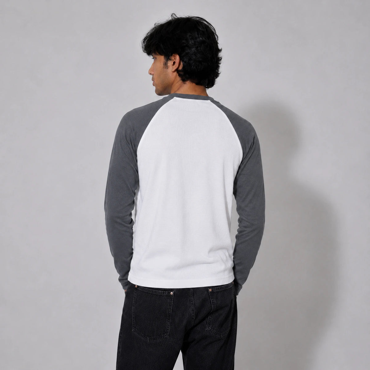 Raglan Waffle Tee