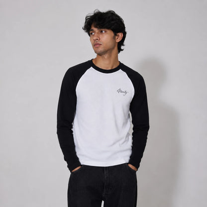 Raglan Waffle Tee