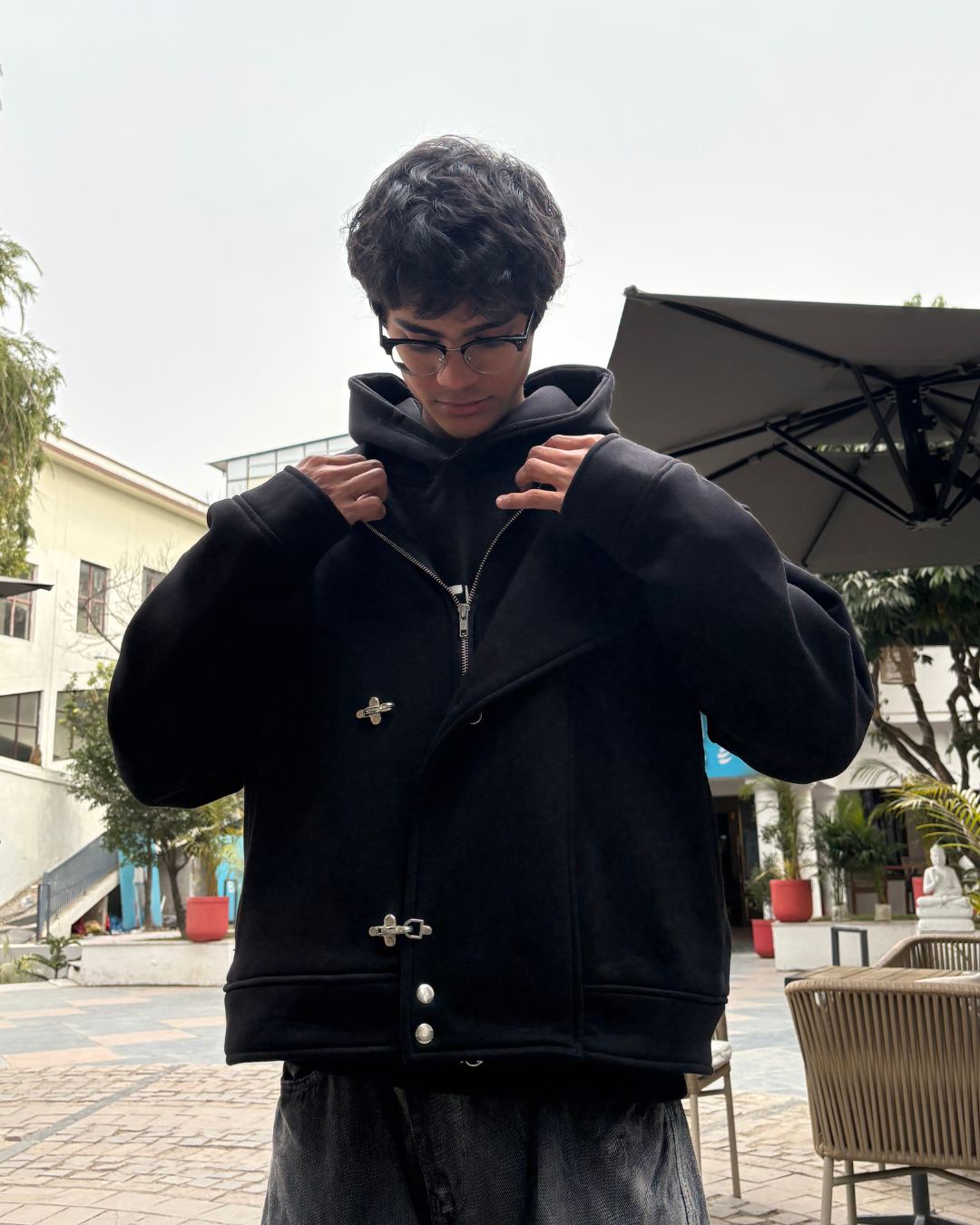 Clasp Fleece Jacket