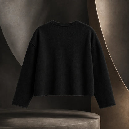 Waffle Knit Henley