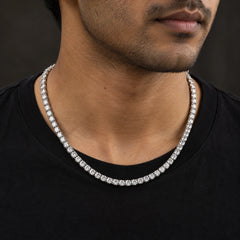 Zircon Ice Tennis Necklace