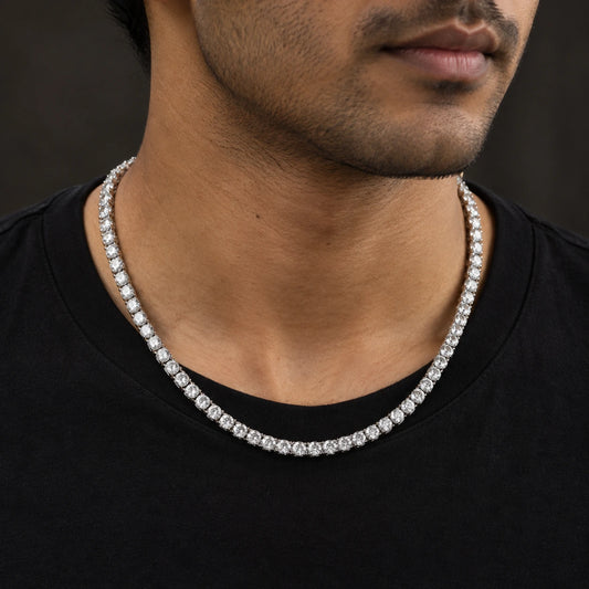 Zircon Ice Tennis Necklace