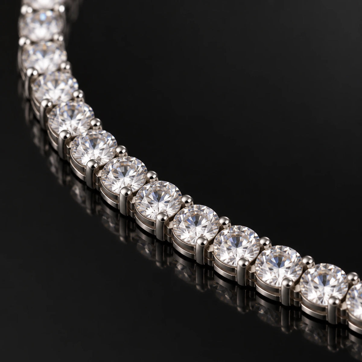 Zircon Ice Tennis Necklace