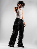 Detachable Pocket Work Denims