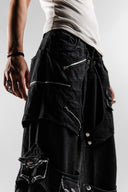 Detachable Pocket Work Denims