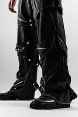 Detachable Pocket Work Denims