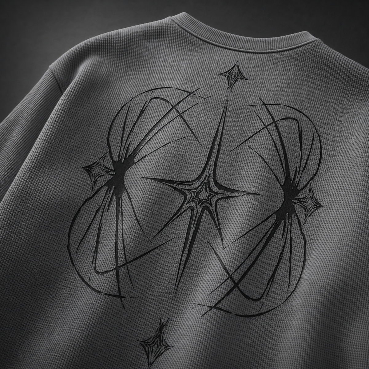 Shadow Orbit Waffle Knit