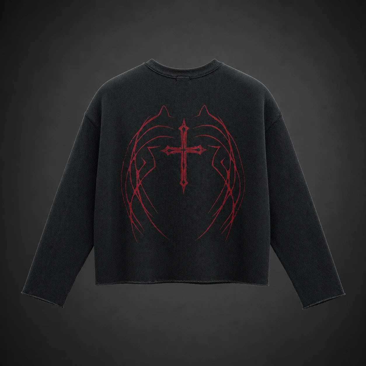 Waffle Knit Long Sleeve