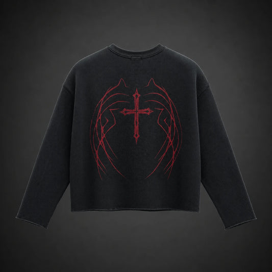 Waffle Knit Long Sleeve