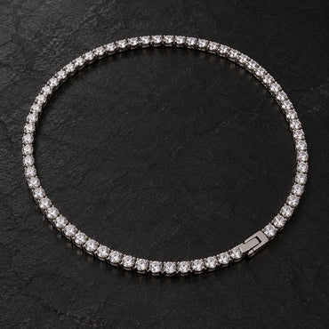 Zircon Ice Tennis Necklace