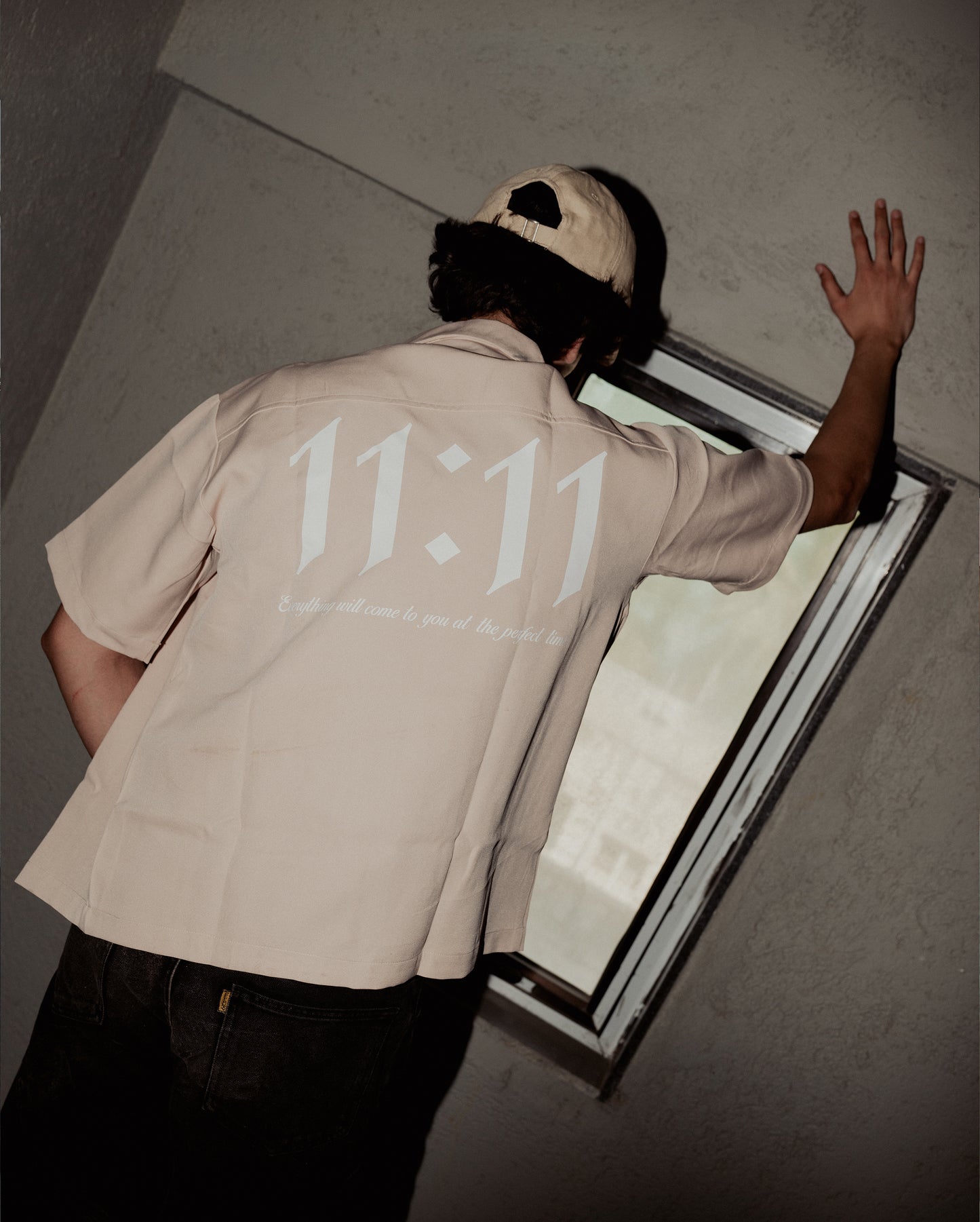 Beige Bowling Shirt