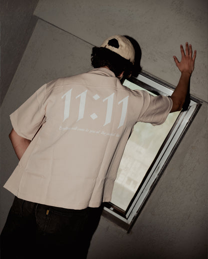 Beige Bowling Shirt
