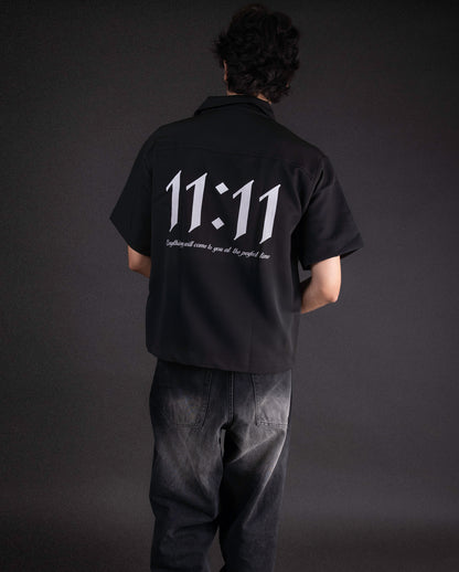 Black Bowling Shirt