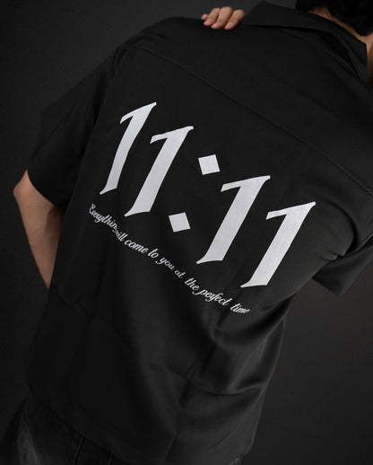 Black Bowling Shirt