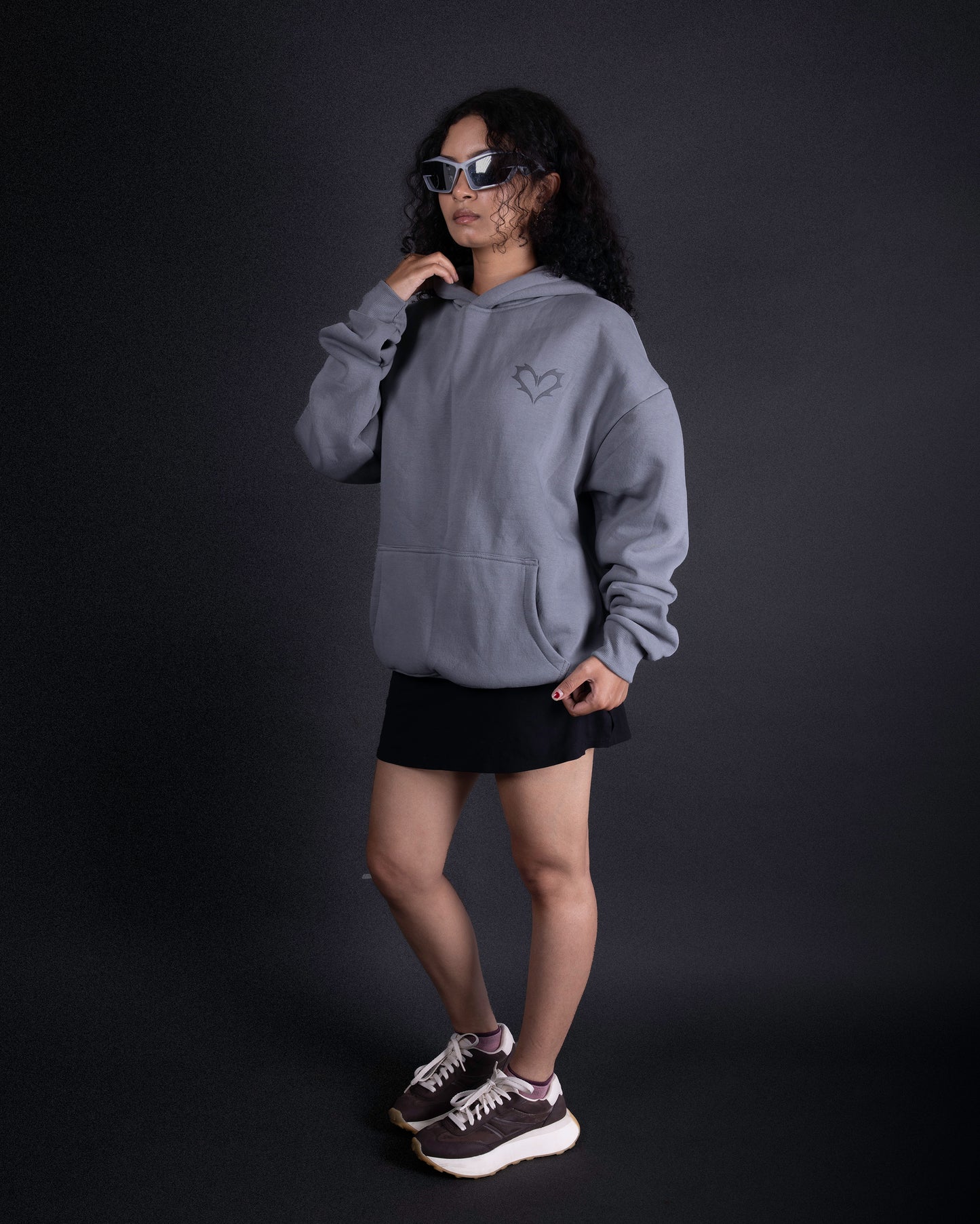 Charcoal Grey | Blessed Club Hoodie