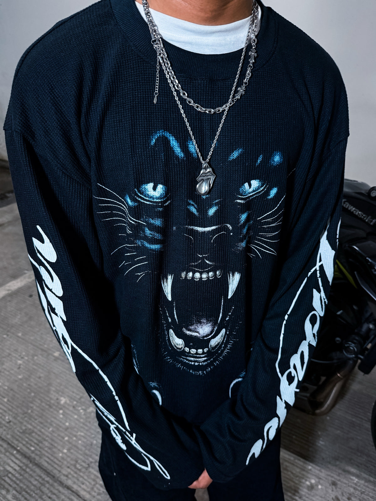 Nightfang Waffle Tee