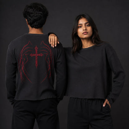 Waffle Knit Long Sleeve