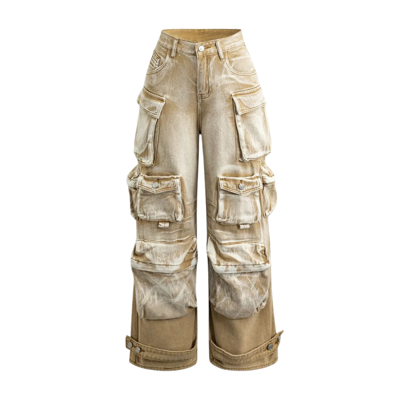 4twnty Ombre White Cargos