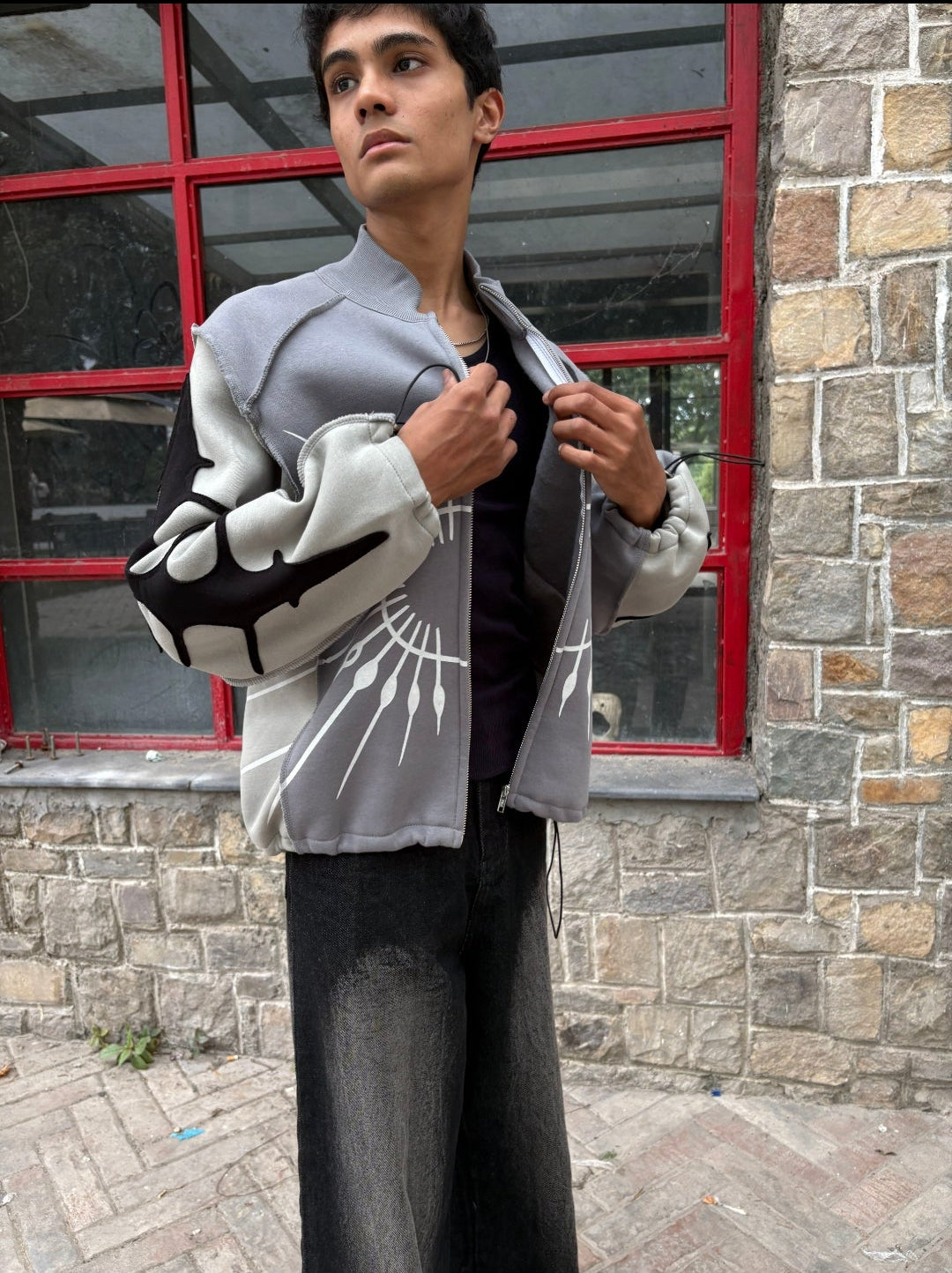 Spinal Eclipse Fleece Bomber