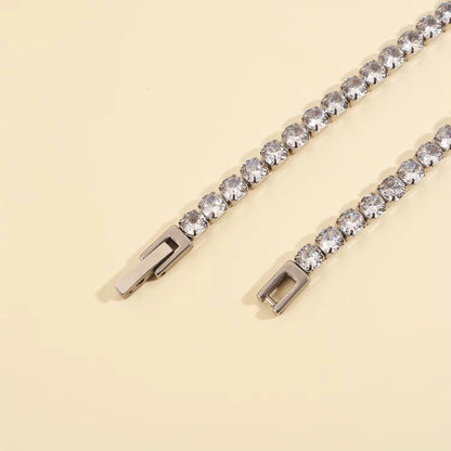 Zircon Ice Tennis Necklace