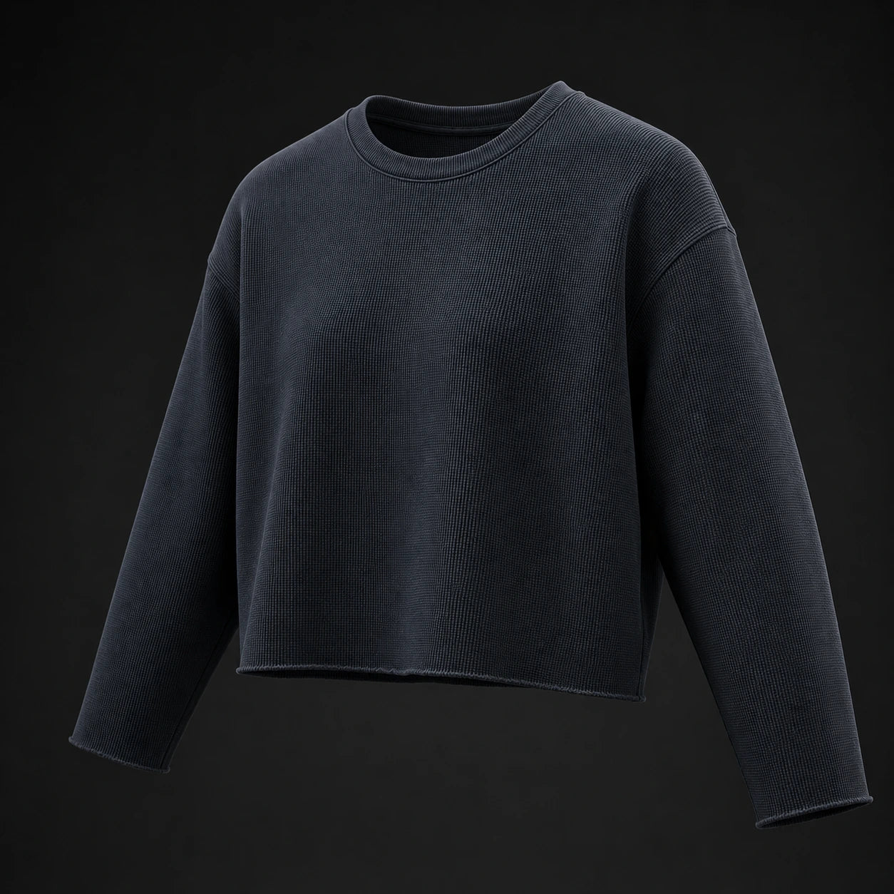 Waffle Knit Long Sleeve